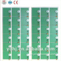 key operated lockers of storage cage for Supermarket/gym/swimming pool/school